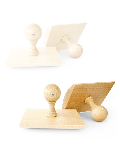 Duże stemple kołyskowe prostokątne do znakowania opakowań i kartonów