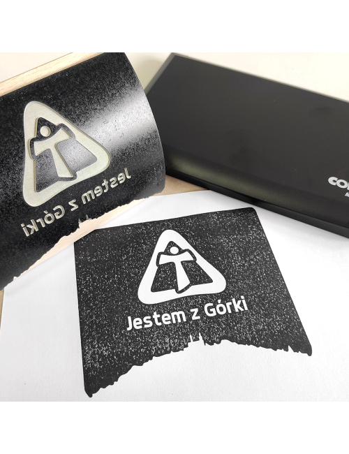 Bardzo duże stemple kołyskowe do kartonów i opakowań