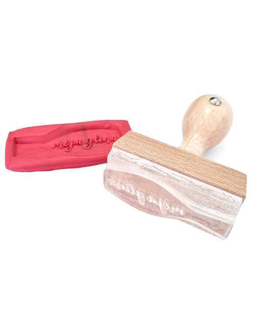 Stemple prostokątne do ceramiki - akrylowe stemple do gliny 15 x 10 mm - 100 x 70 mm