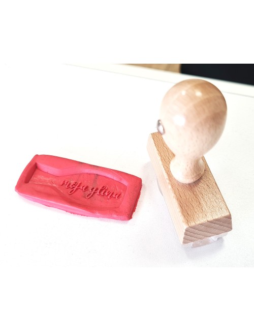 Stemple prostokątne do ceramiki - akrylowe stemple do gliny 15 x 10 mm - 100 x 70 mm