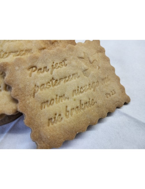 Stemple do ciastek na drewnianym gryfie - różne kształty