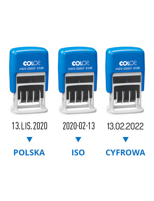 Datownik Samotuszujący Mini S120 - mały rozmiar, wiele możliwości