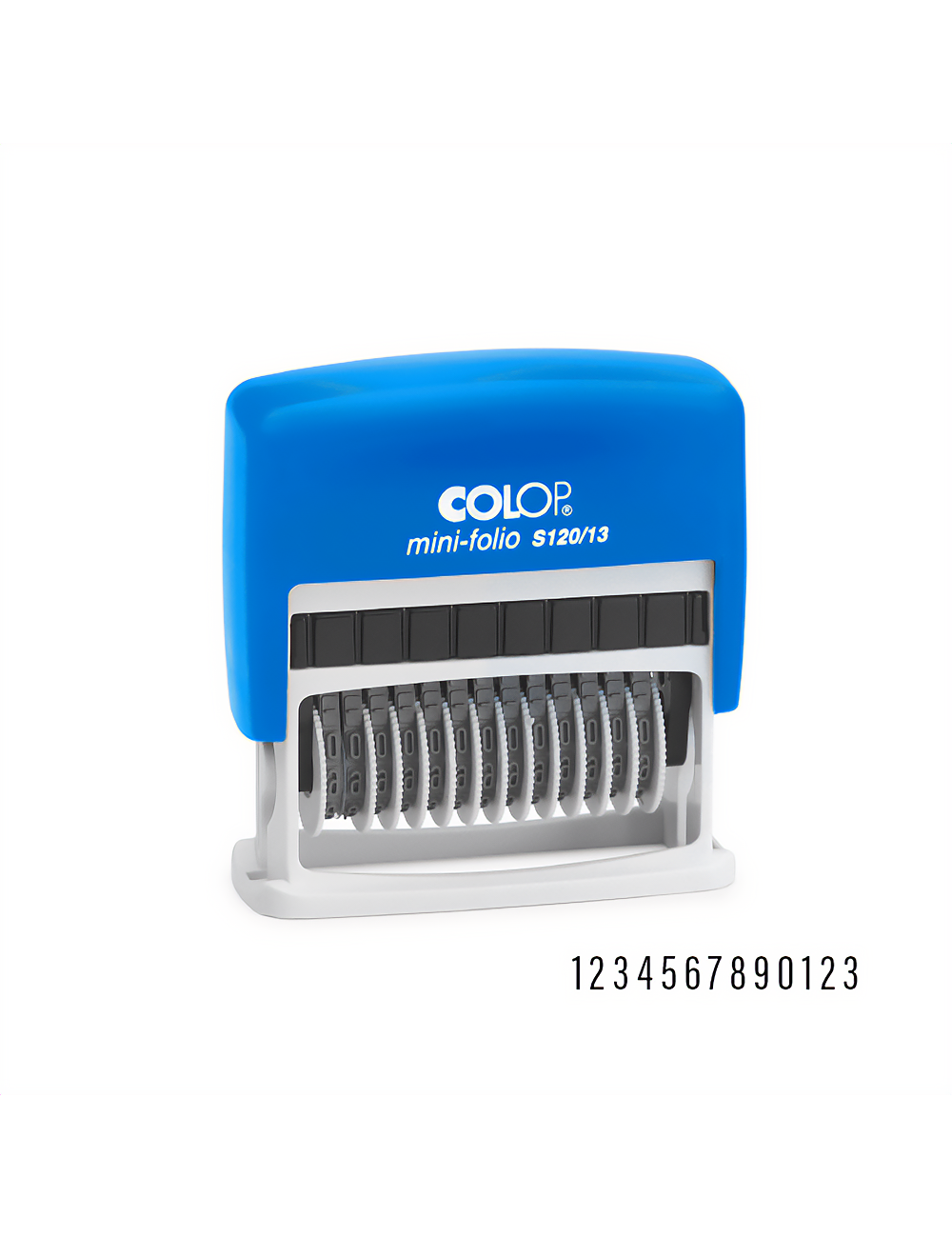 Numerator samotuszujący Mini S120/13 | 13 pozycji | wysokość 4mm