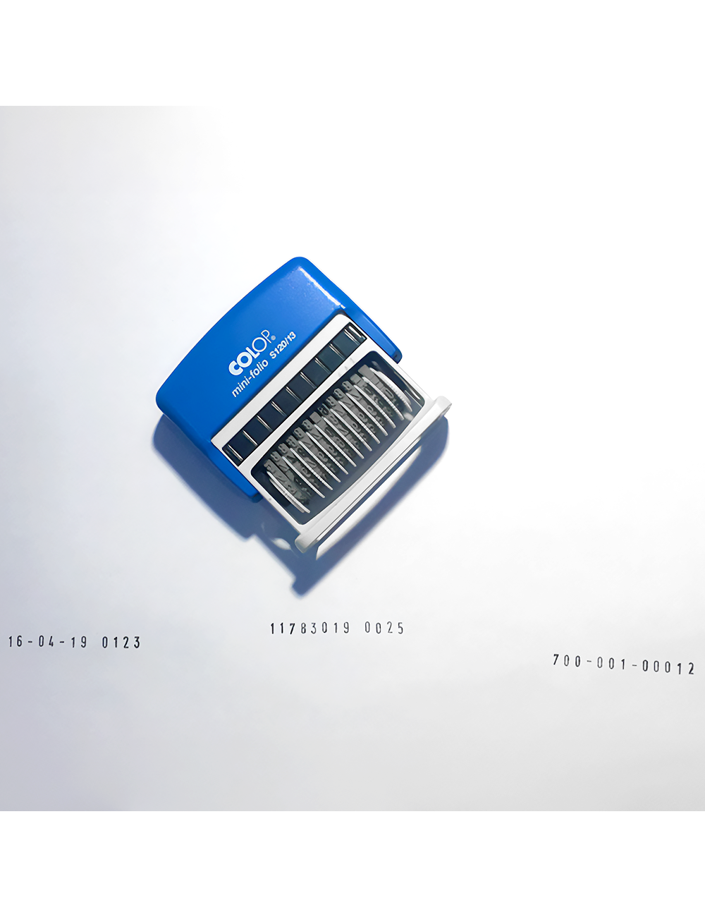 Numerator samotuszujący Mini S120/13 | 13 pozycji | wysokość 4mm