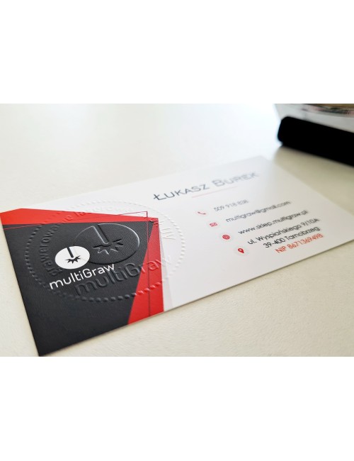 Suchy Stempel z akrylową matrycą do standardowego papieru