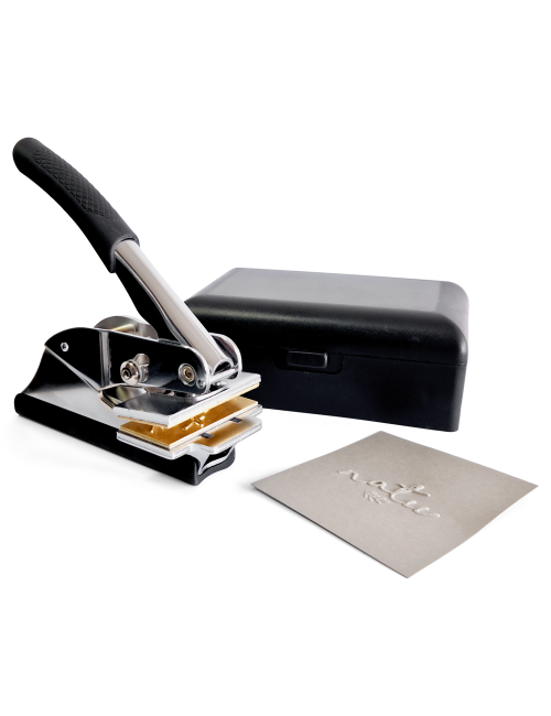 Suchy stempel Premium - matryca mosiężna do grubego papieru