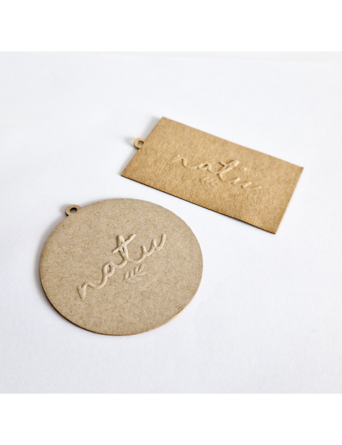 Suchy stempel Premium - matryca mosiężna do grubego papieru