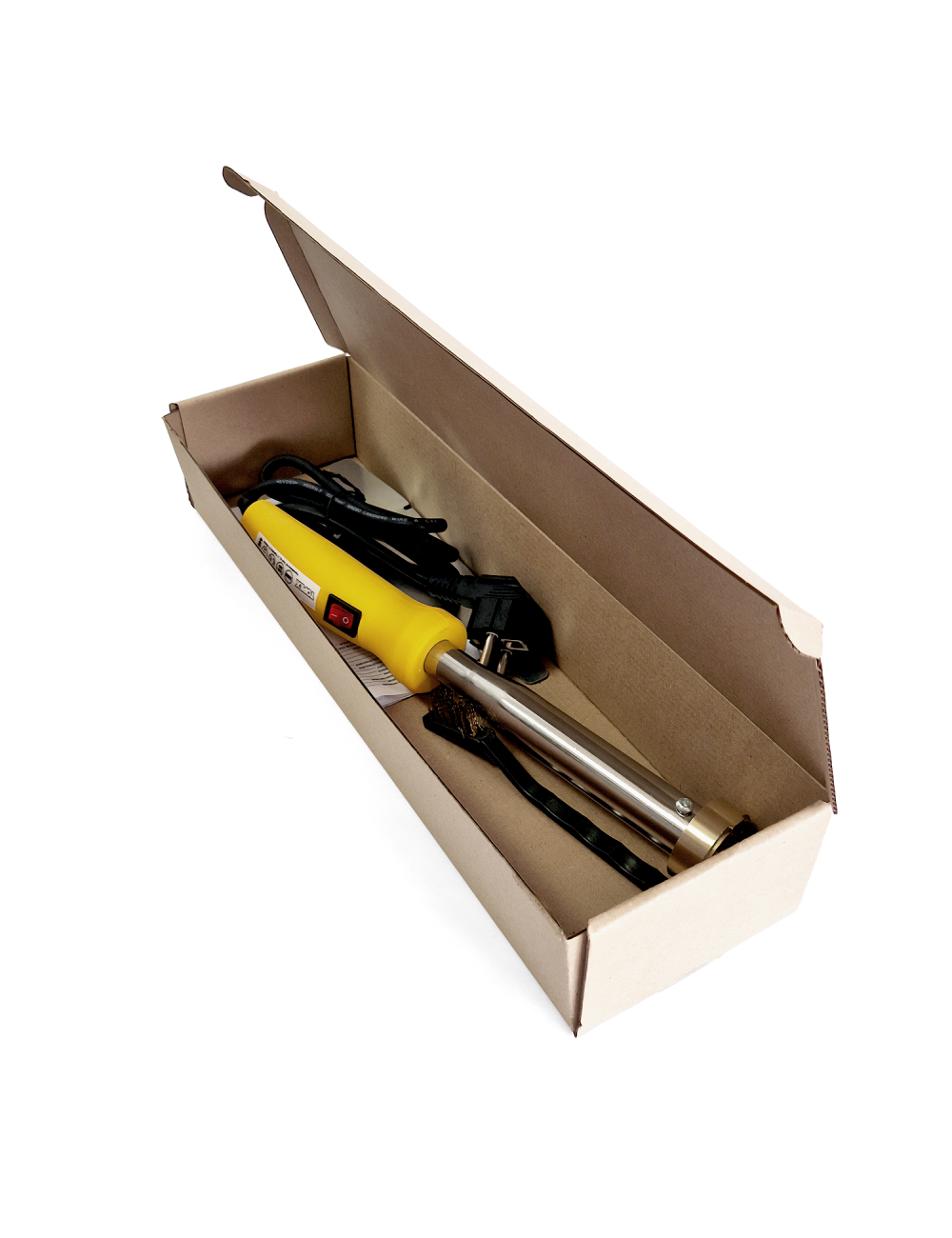 Okrągły stempel do wypalania na gorąco logo na burgerach, drewnie i skórze