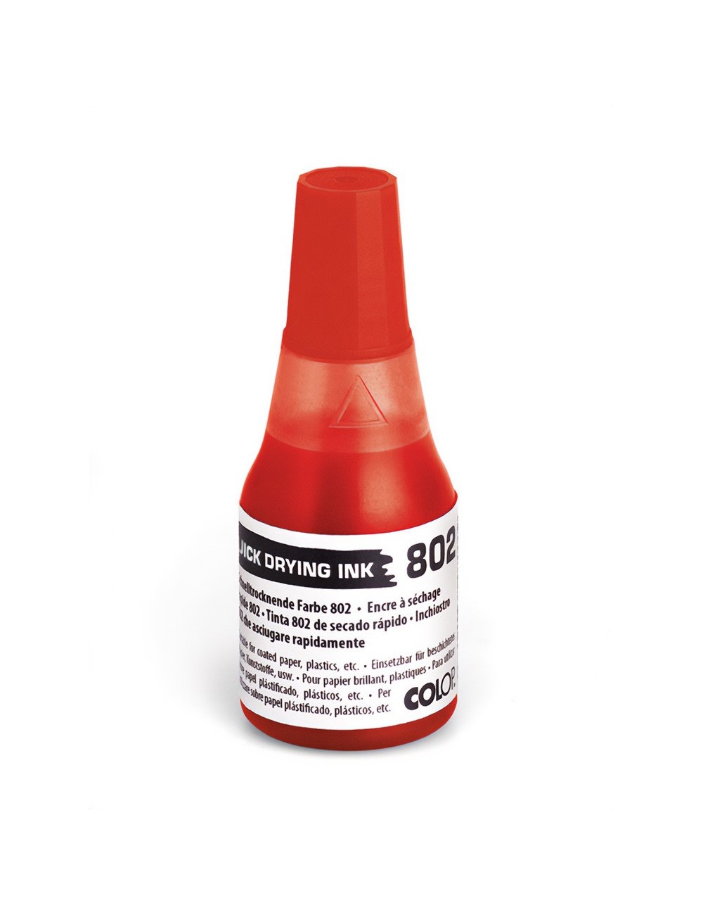 Tusz szybkoschnący w butelce 25 ml do folii, metalu, drewna i plastiku