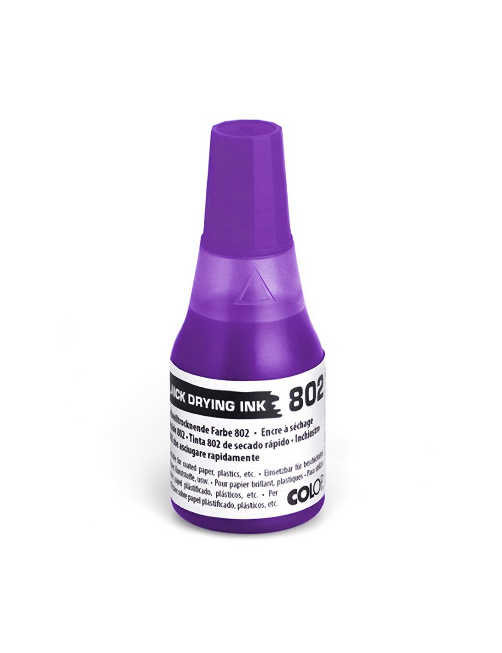 Tusz szybkoschnący w butelce 25 ml do folii, metalu, drewna i plastiku