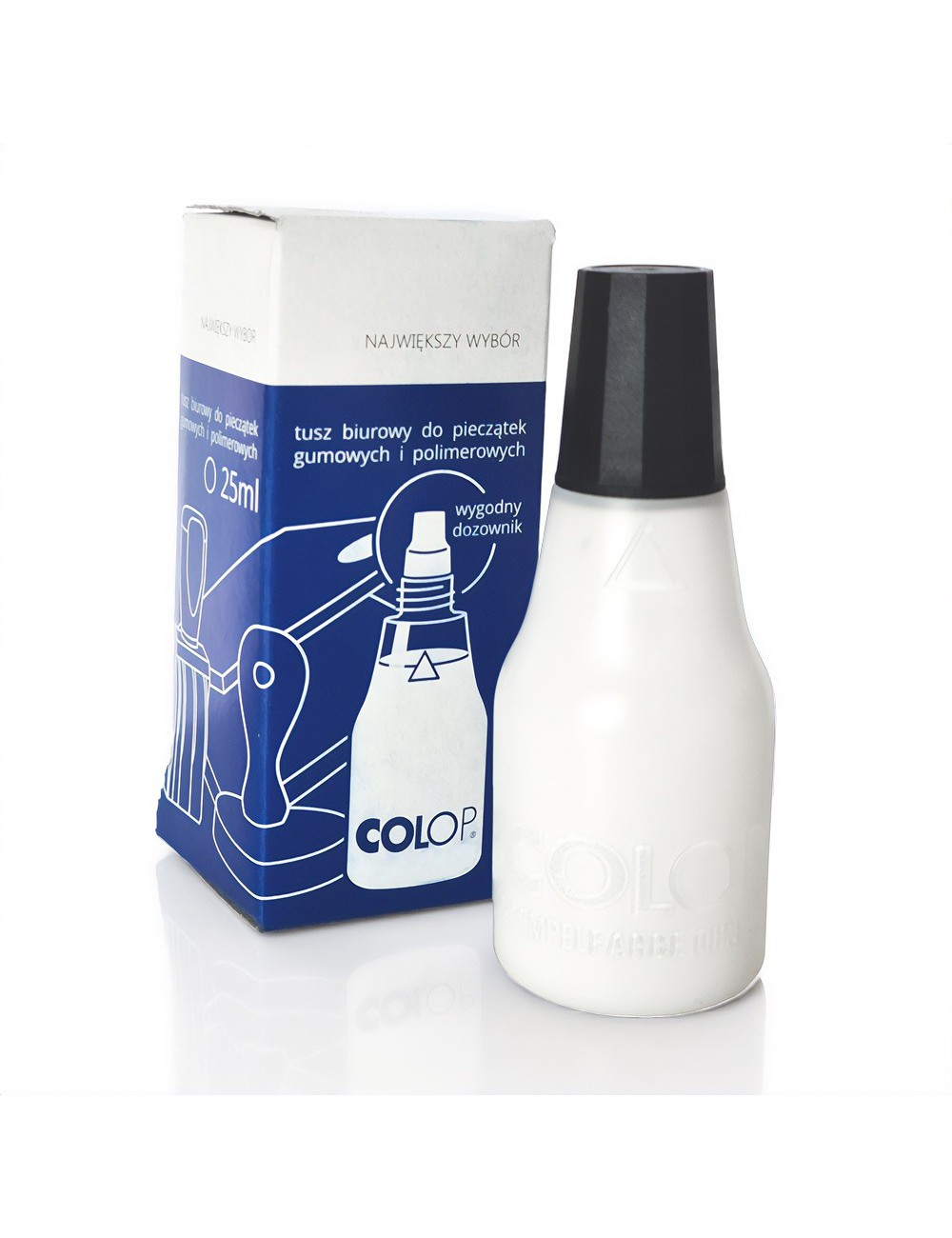 Tusz w butelce 25 ml w niestandardowych kolorach