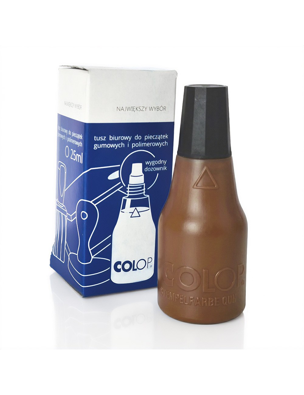 Tusz w butelce 25 ml w niestandardowych kolorach