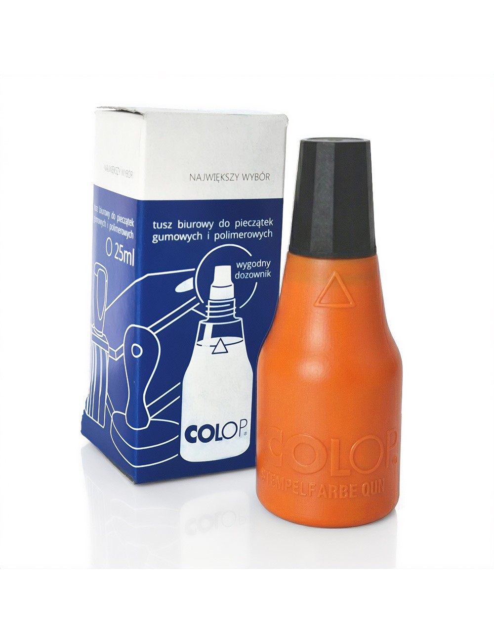 Tusz w butelce 25 ml w niestandardowych kolorach