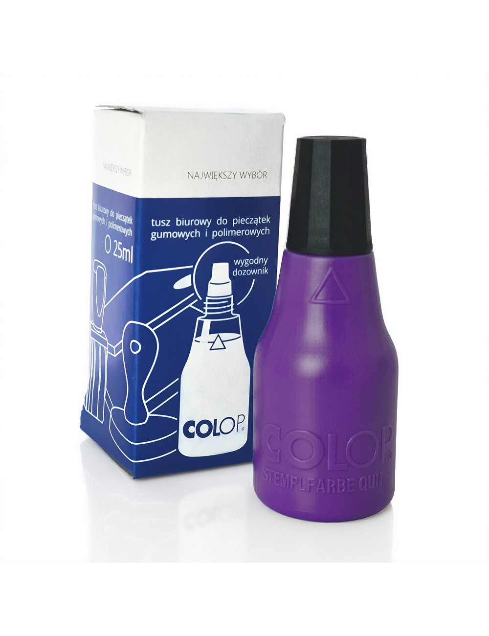 Tusz w butelce 25 ml w niestandardowych kolorach