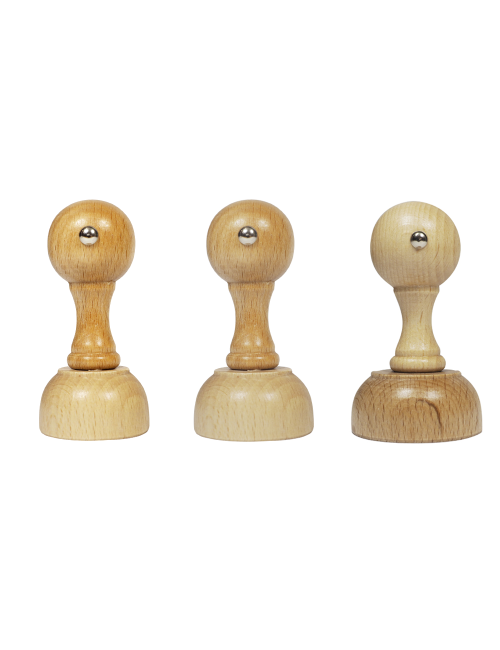 Stempel okrągły średniej wielkości z własnym wzorem - 30, 35 lub 40 mm