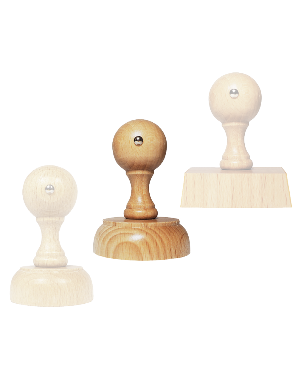 Duży stempel okrągły z własnym wzorem - 50, 60 i 70 mm