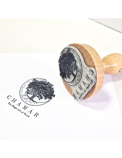 Duży stempel okrągły z własnym wzorem - 50, 60 i 70 mm