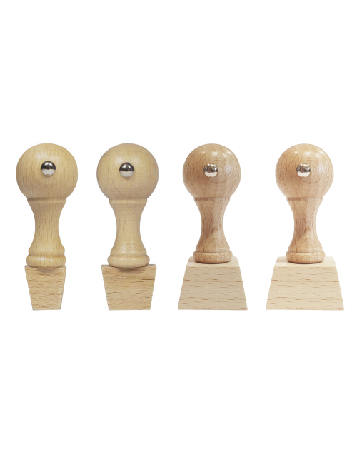 Mini stempel firmowy kwadratowy do logo i kart lojalnościowych