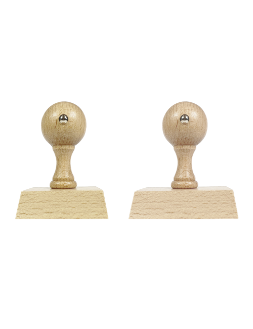 Duży stempel kwadratowy z własnym projektem 50×50 mm / 70×70 mm