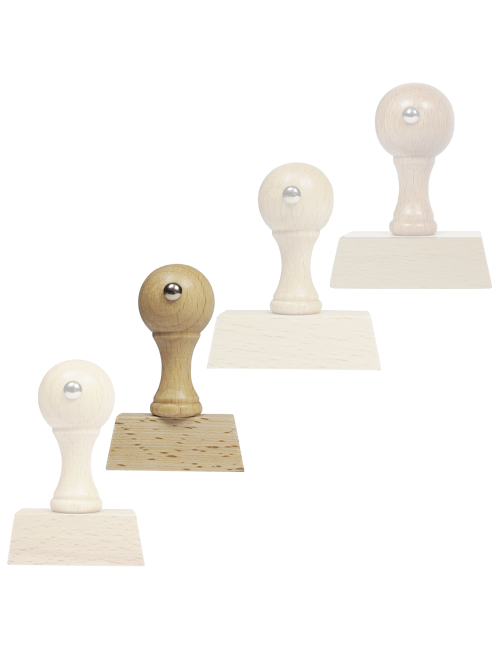 Stemple prostokątne średnie 40x10 mm – 60x40 mm – logo, dane firmy, oznaczenia