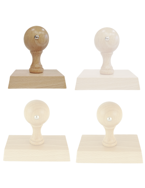 Duży stempel prostokątny 70 x 40 mm - 100 x 70 mm