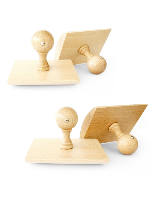 Duże stemple kołyskowe prostokątne do znakowania opakowań i kartonów